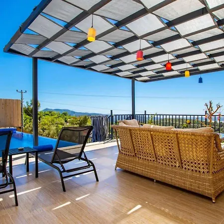 Uezuemlue 2 Bedroom Secluded With Private Pool Hot Tub Villa Kalkan