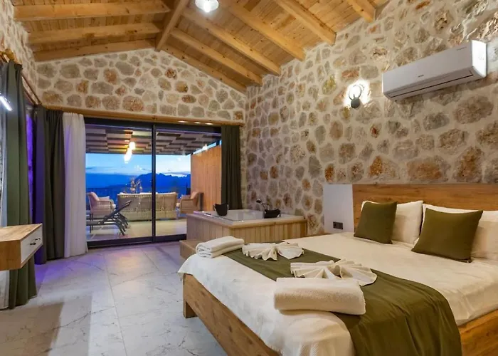 Uezuemlue 2 Bedroom Secluded With Private Pool Hot Tub * Калкан